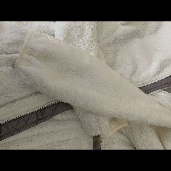 North face women’s white and grey full zipper - Picture 6 of 6